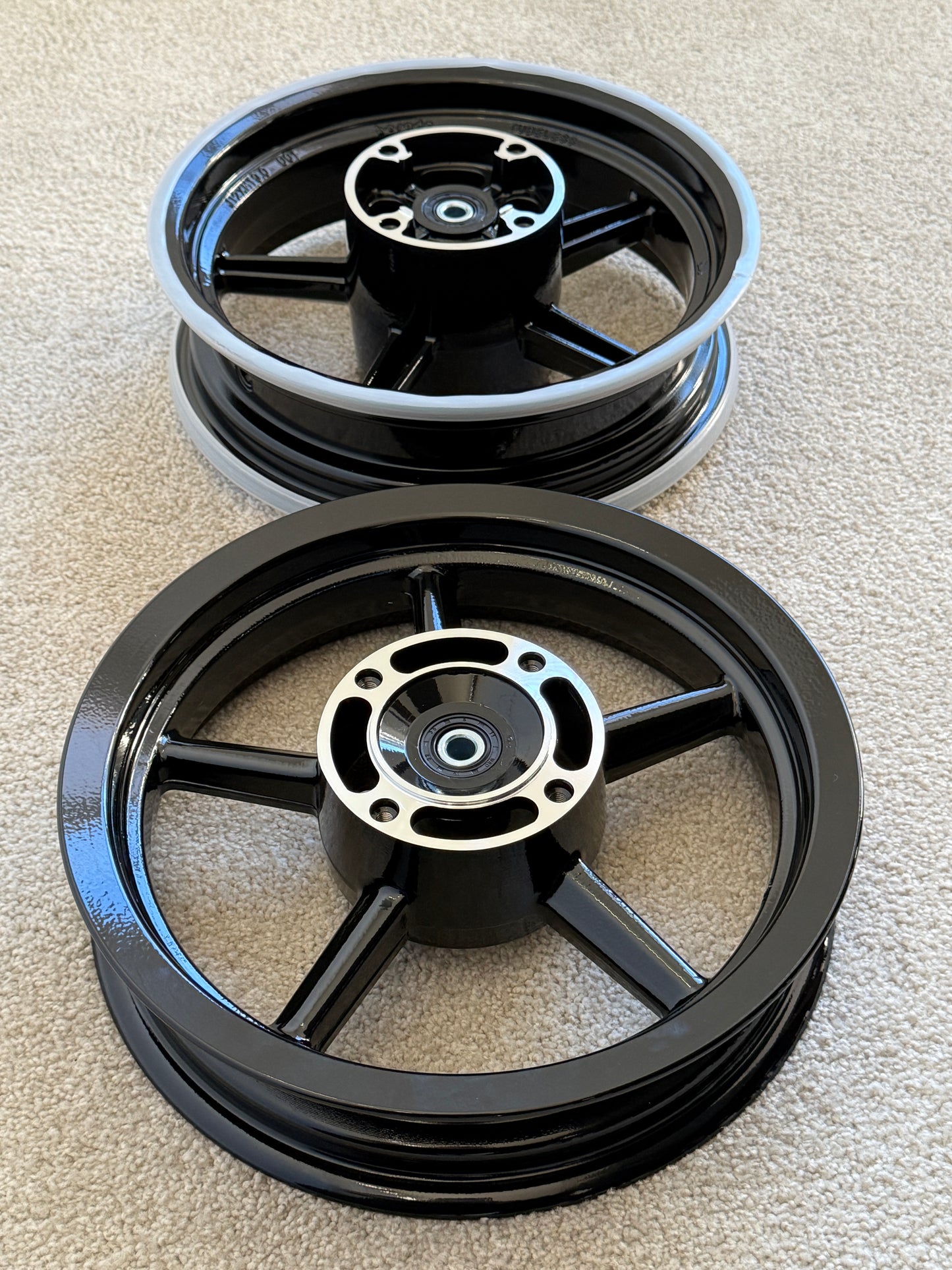 12in Aluminum Wheels Set