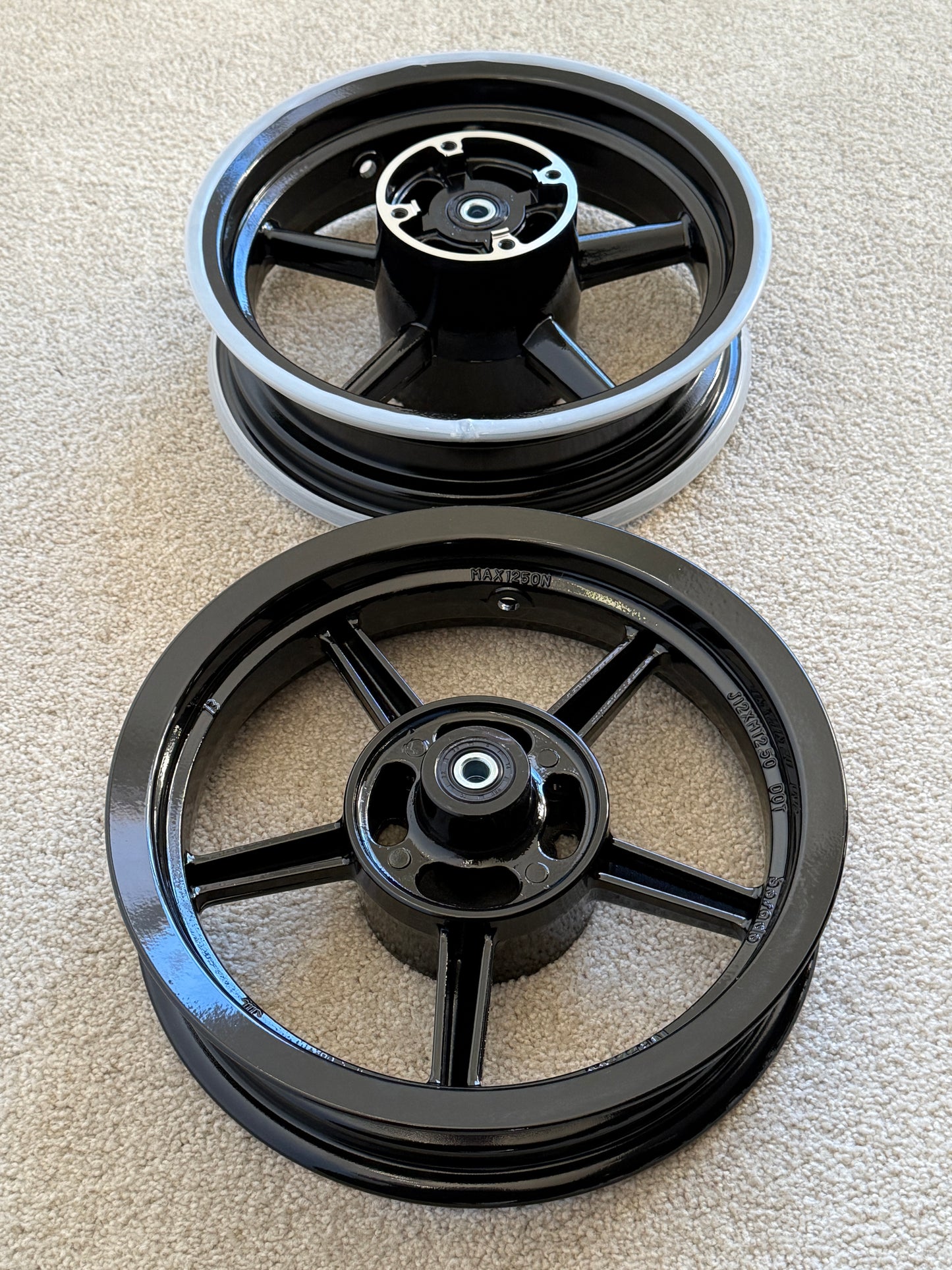 12in Aluminum Wheels Set