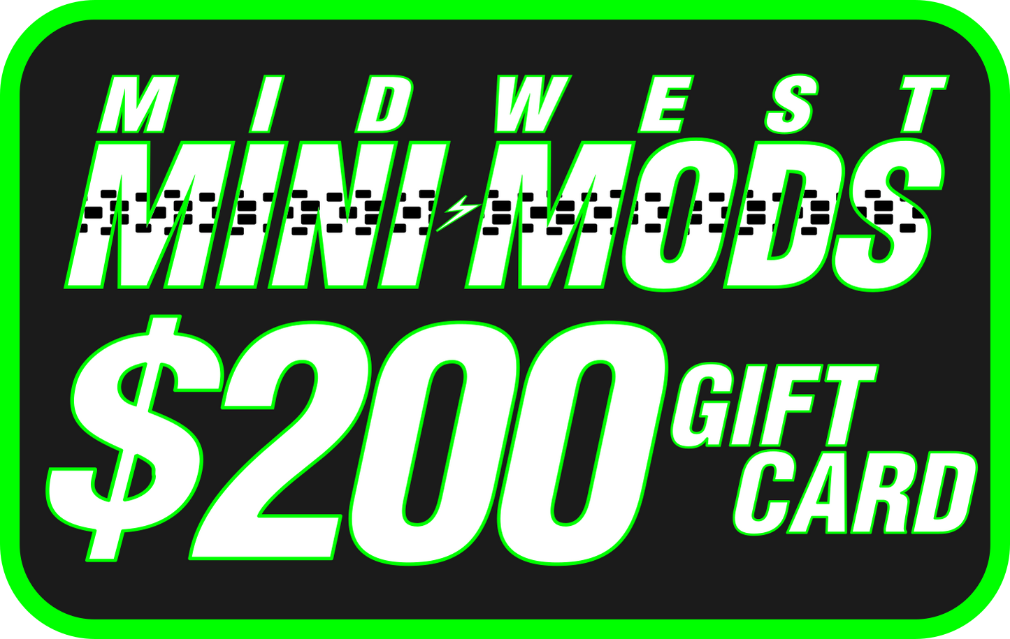 Midwest Mini Mods Gift Card